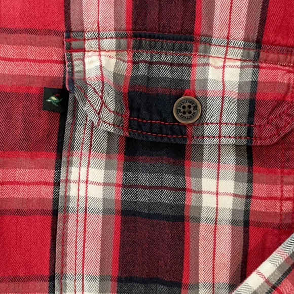 Red Head Brand Men's Long Sleeve Flannel shirt size L - Picture 3 of 10